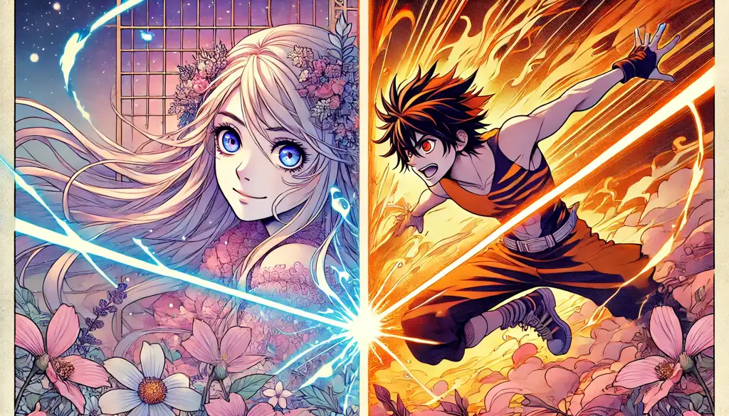 Comparación de Estilos de Arte en Manga: Shojo vs. Shonen