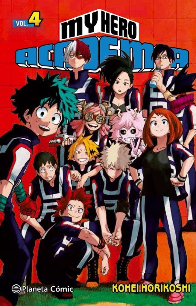 tomo 4 MY HERO ACADEMIA