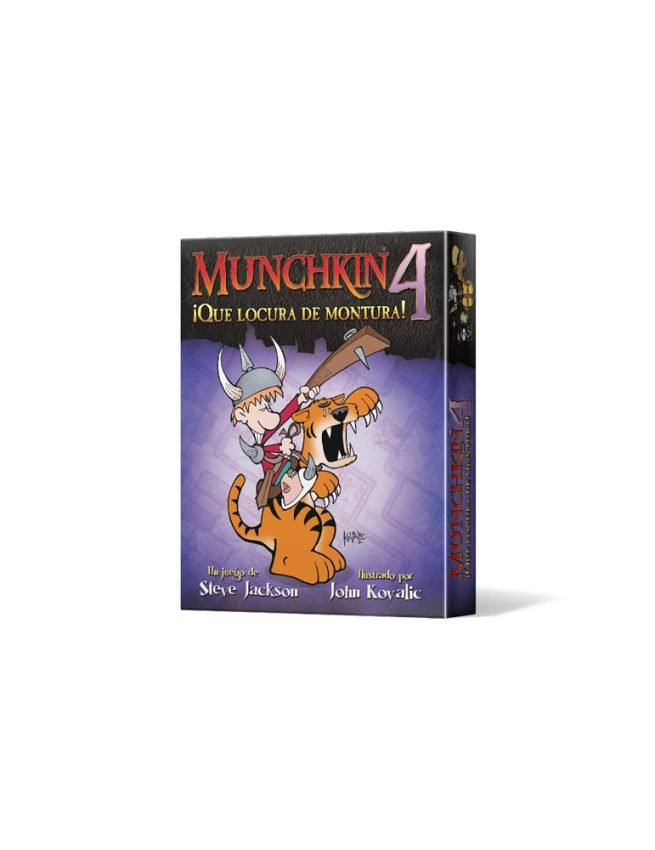 Munchkin 4: ¡Qué locura de montura!